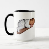 Dankbarkeit Embrace - "Danke, Vater!" Neuborn Baby Tasse (Links)