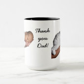 Dankbarkeit Embrace - "Danke, Vater!" Neuborn Baby Tasse (Zentrum)