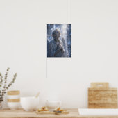 Dankbarkeit / Engel / Stille Kathedrale Poster (Küche)