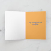 Dankbarkeit ermutigen Bouquet positive Worte Karte (Innenseite)