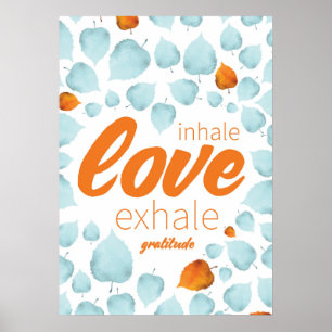 Dankbarkeit Ermutigung Erfolg Tipps zum Leben Zita Poster