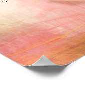 Dankbarkeit finden poster (Ecke)