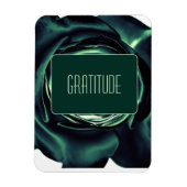 "Dankbarkeit" Flexibles Foto Magnet (Vertikal)