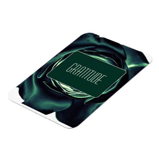 "Dankbarkeit" Flexibles Foto Magnet (Linke Seite)
