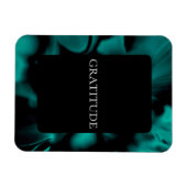 "Dankbarkeit" Flexibles Foto Magnet (Horizontal)