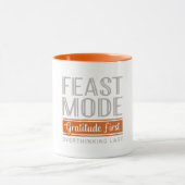 Dankbarkeit für den Feestmodus Tasse (Zentrum)