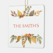 Dankbarkeit für den gesegneten Erntedank Keramikornament (Links)