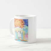 Dankbarkeit für die erste Liner-Tasse Kaffeetasse (Vorderseite Links)