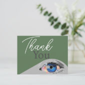 Dankbarkeit für neue Vision Postkarte (Stehend Vorderseite)