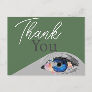 Dankbarkeit für neue Vision Postkarte