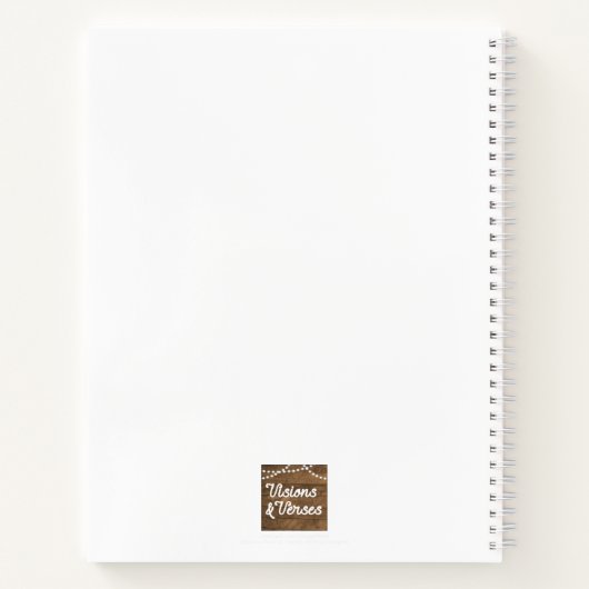 Dankbarkeit, gesegnet Danksagungsblatt Notizblock (Rückseite)