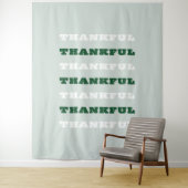 Dankbarkeit, Grün Wandteppich (Beispiel)