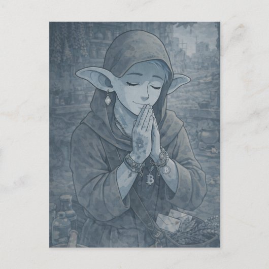 Dankbarkeit / Heiler / Zuhause  Postkarte (Vorderseite)