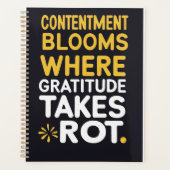 Dankbarkeit im Blut - inspirierend Planer (Vorderseite)