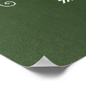 Dankbarkeit ist alles, was man sich von selbst erz poster (Ecke)