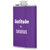 Dankbarkeit ist ansteckend flachmann (Links)