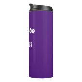 Dankbarkeit ist ansteckend thermosbecher (Nach rechts gedreht)