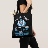 Dankbarkeit ist die höchste Pilates Tasche (Von Nahem)