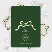 Dankbarkeit & Jahreszeiten | Unternehmensgrüße Folien Feiertagskarte