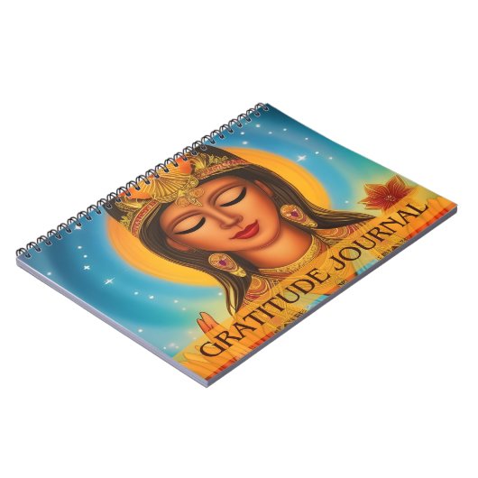 Dankbarkeit Journal Spiral Foto Notebook Notizblock (Linke Seite)