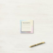 "Dankbarkeit Journal" Sticky Notes Post-it Klebezettel (Auf Schreibtisch)