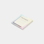 "Dankbarkeit Journal" Sticky Notes Post-it Klebezettel (angewinkelt)