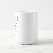 Dankbarkeit  kaffeetasse (Mittel)