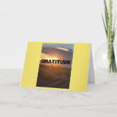 Dankbarkeit Karte (Vorderseite)