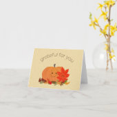 Dankbarkeit Karte (Gelbe Blume)