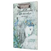 Dankbarkeit Klemmbrett (Links)