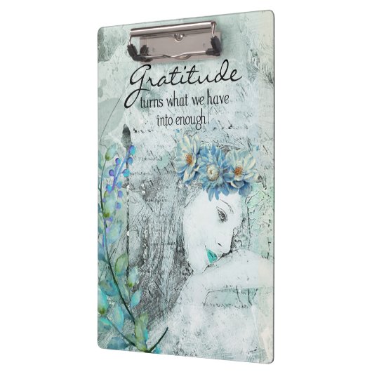 Dankbarkeit Klemmbrett (Links)