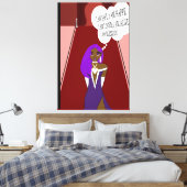 Dankbarkeit Leinwanddruck (Insitu (Schlafzimmer))