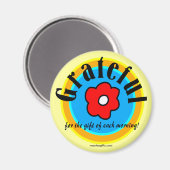 Dankbarkeit Magnet (Vorderseite/Rückseite)