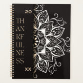 Dankbarkeit - Mandala Jahr Planer (Vorderseite)