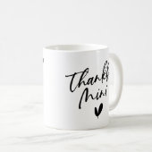 Dankbarkeit Mini Kaffeetasse (VorderseiteRechts)