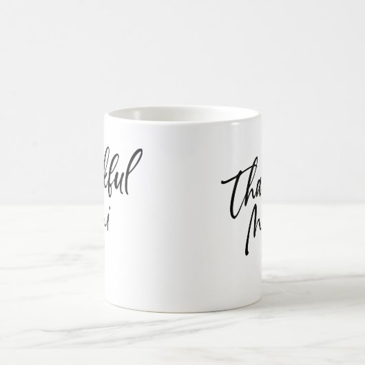 Dankbarkeit Mini Kaffeetasse (Mittel)