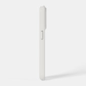 Dankbarkeit – Minimale Typografie (schlank oder ro iPhone Hülle (Rechte Seite)