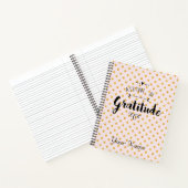 Dankbarkeit Notizbuch (Innenseite)