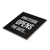 Dankbarkeit öffnet das Tor zu einem inspirierenden Fliese (Seite)