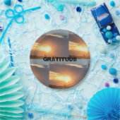 Dankbarkeit Pappteller (Party)