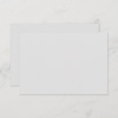 Dankbarkeit Personalisiert Dankeskarte (Vorne/Hinten)