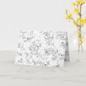 Dankbarkeit Personalisiert Karte (Gelbe Blume)