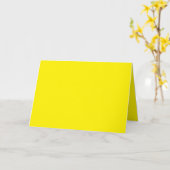 Dankbarkeit Personalisiert Karte (Gelbe Blume)
