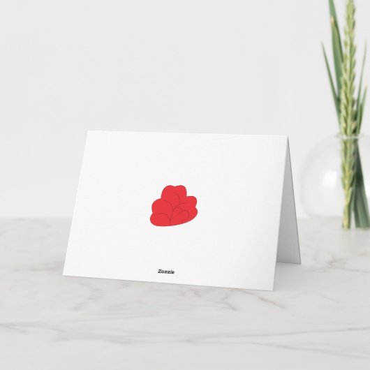 Dankbarkeit Personalisiert Karte (Rückseite)