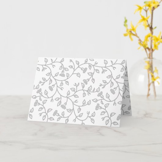 Dankbarkeit Personalisiert Karte (Gelbe Blume)