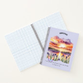 Dankbarkeit positive Bekräftigung Notizblock (Innenseite)