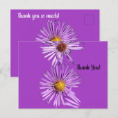 Dankbarkeit Postkarte (Vorne/Hinten)