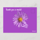 Dankbarkeit Postkarte (Rückseite)