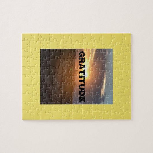 Dankbarkeit Puzzle (Horizontal)