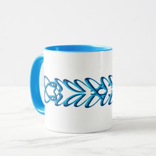 Dankbarkeit Tasse (Vorderseite Links)